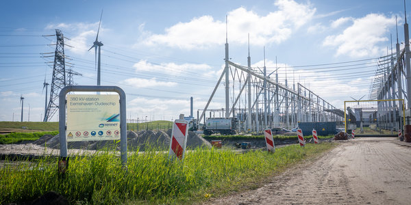 Uitbreiding hoogspanningsstation Eemshaven-Oudeschip 380 kV