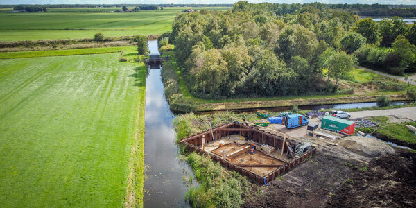 Nieuwbouw gemaal De SAS